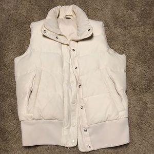 Banana republic ivory vest